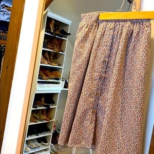 Midi Roolee floral skirt - never worn!